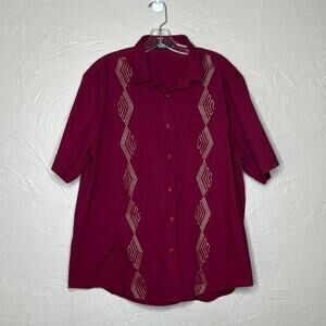 Jogal Button Down Shirt Size XL